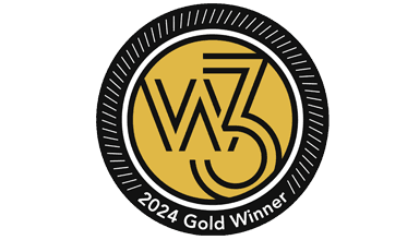 Driver website solution - GOLD Winner at the 2024 International w3 Awards