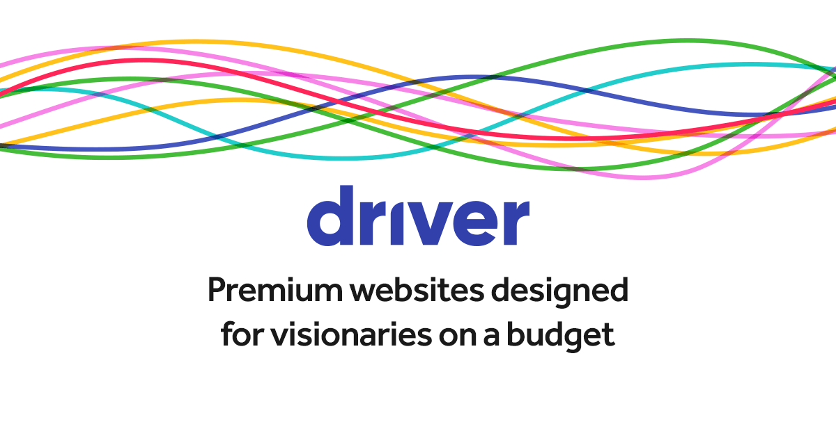 Illustrative brand example - Driver web